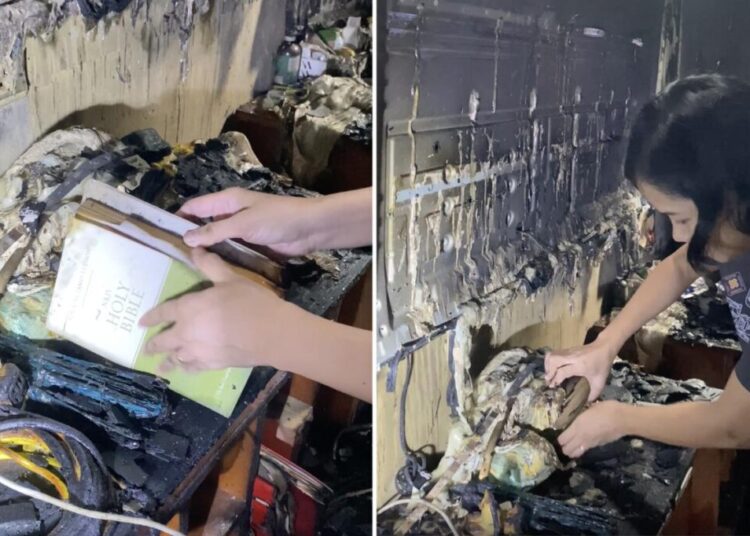 Fire wipes out family’s home with ‘nothing left’ except for one treasured item: ‘A miracle’