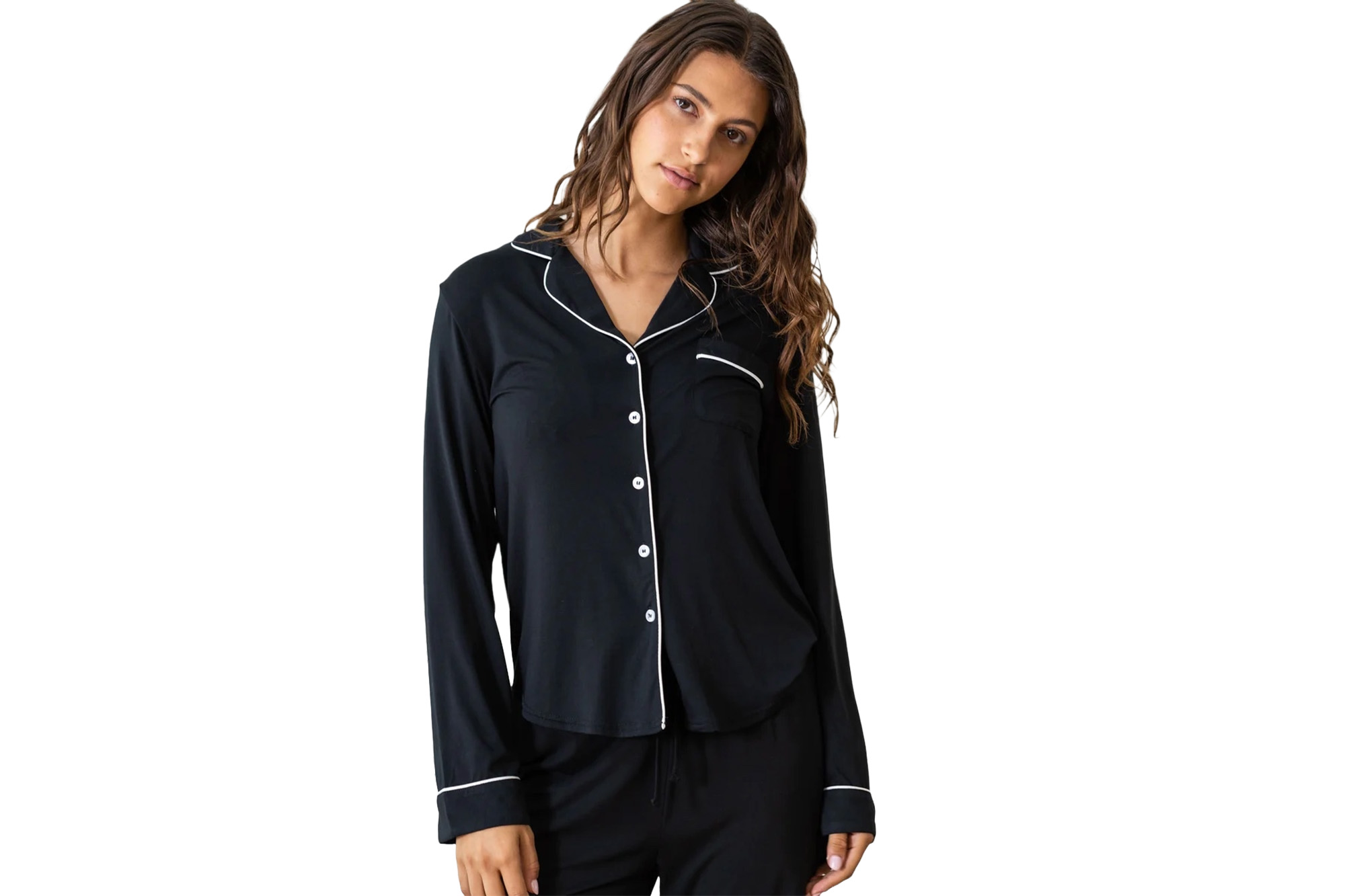 Cozy Earth Women’s Long Sleeve Bamboo Pajama Set