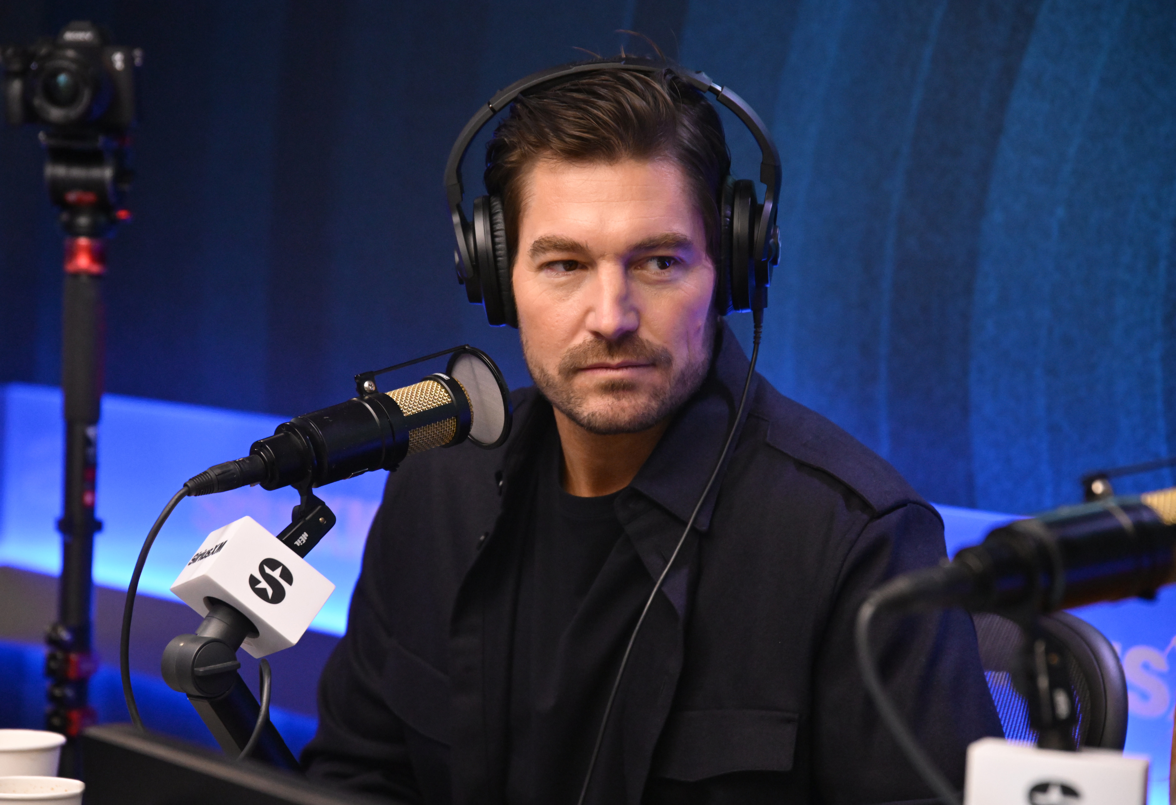 Craig Conover speaking during