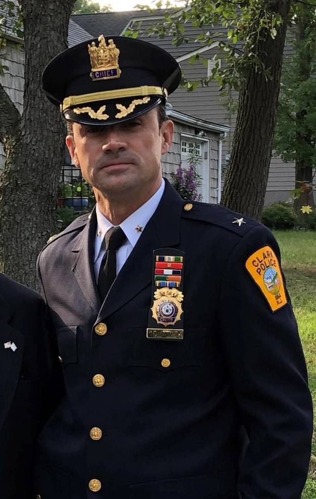 Clark Police Chief Matos in uniform.