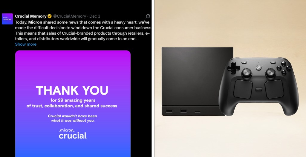 Crucial Memory Steam Machine Price