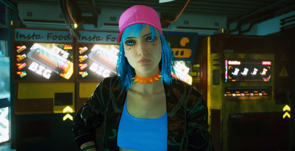 Cyberpunk 2077 Blue Moon Romance