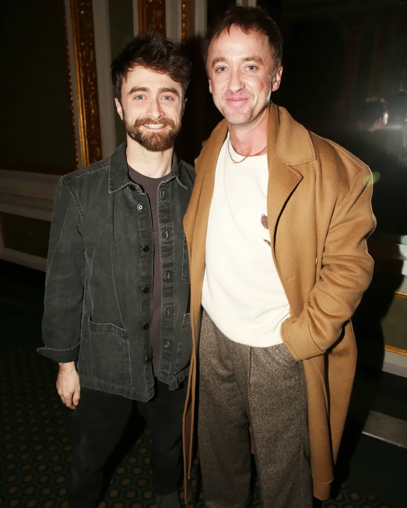Daniel Radcliffe, Tom Felton at a 