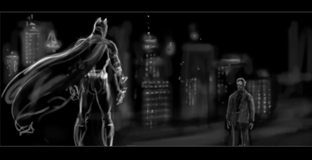Dark Knight Game Storyboard