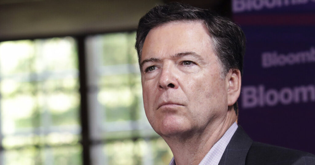 Justice Dept. Fights Roadblock to Pursuing Comey Case