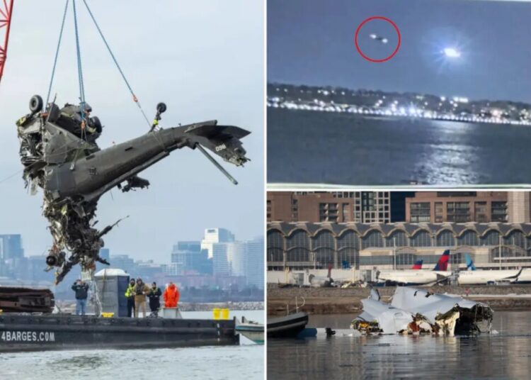 US admits liability in DC mid-air collision between Army helicopter and American Airlines jet that killed 67 people