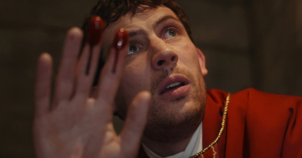 Watch an Ensemble Scene From ‘Wake Up Dead Man: A Knives Out Mystery’