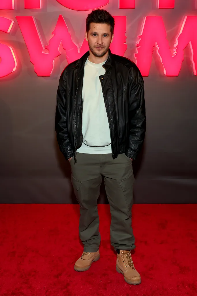 Devon Werkheiser attends a special NIGHT SWIM event in West Hollywood in Jan. 2024