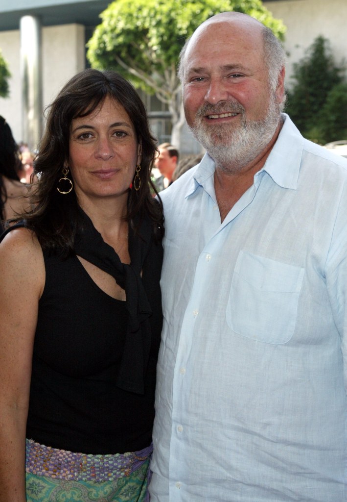 Director Rob Reiner and wife Michele Singer.