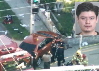 High school track team mowed down during training run when suspected drunk driver careens onto sidewalk