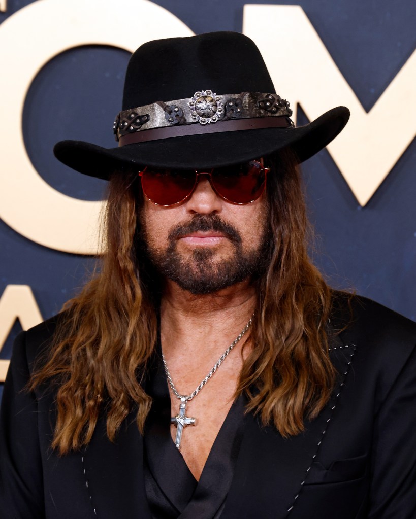 Billy Ray Cyrus at the 2025 CMA Awards.