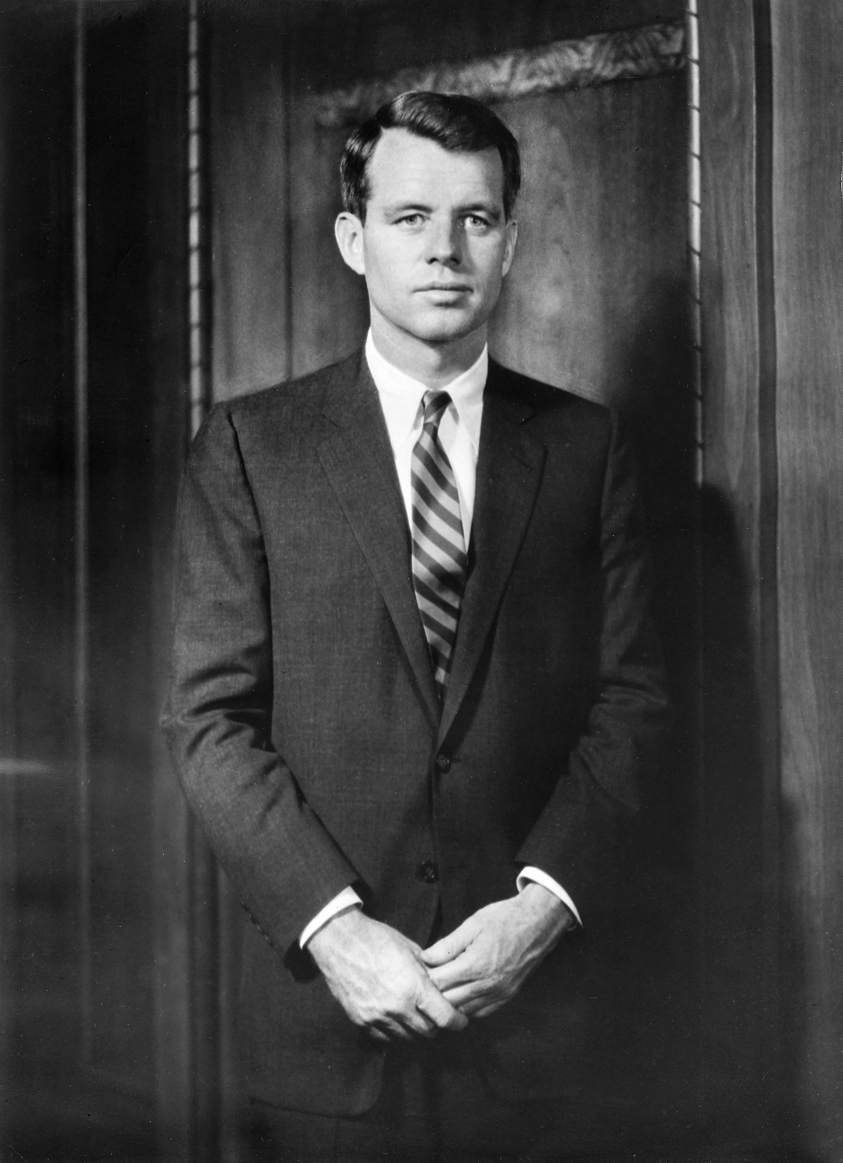 Portrait of Robert F. Kennedy.