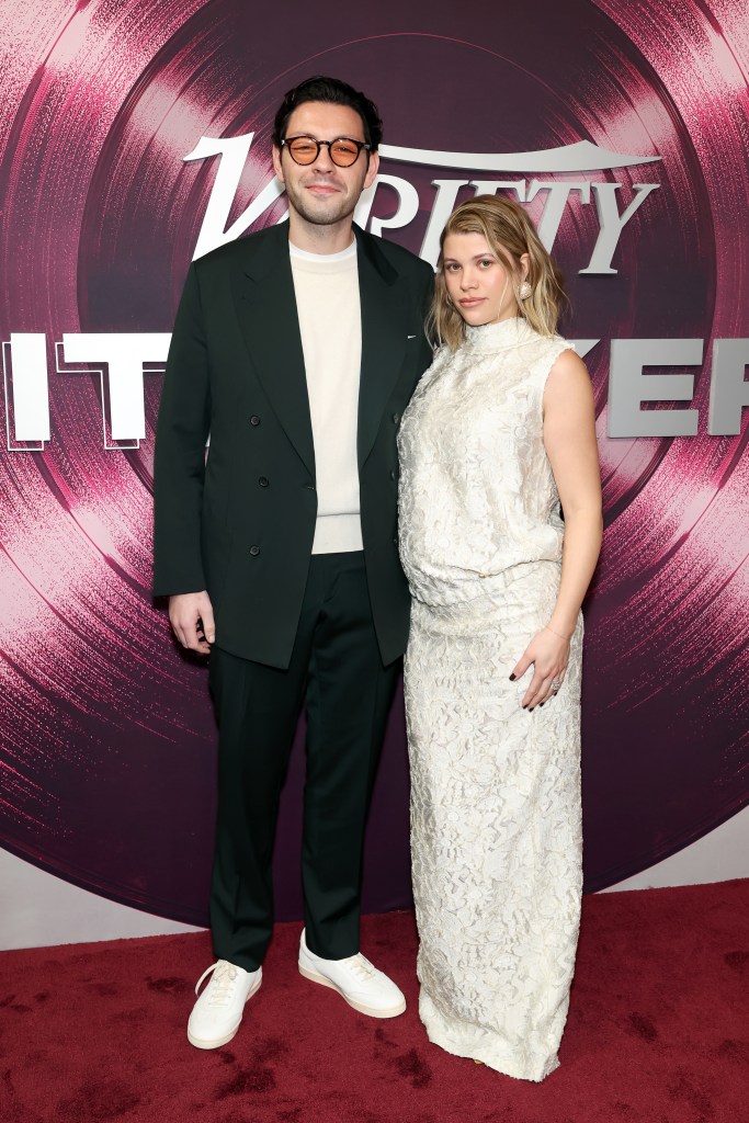 Elliot Grainge and Sofia Richie Grainge attend Variety's 9th Annual Hitmakers Brunch