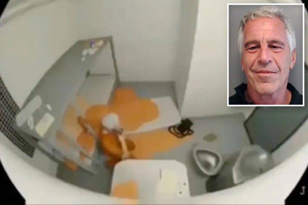 DOJ releases shocking fake video of Jeffrey Epstein suicide as part of file dump