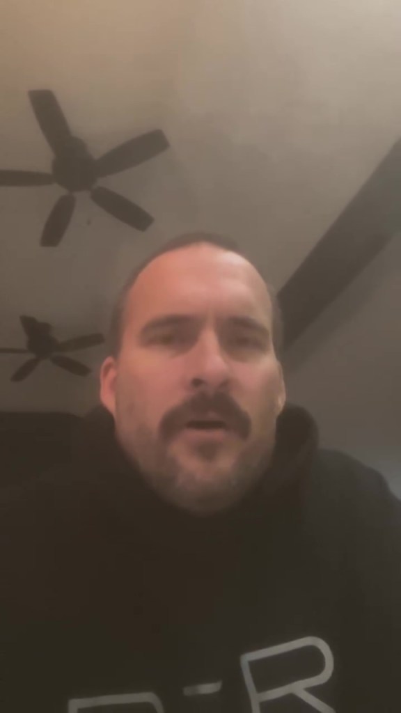 Erik Audé looking at the camera.