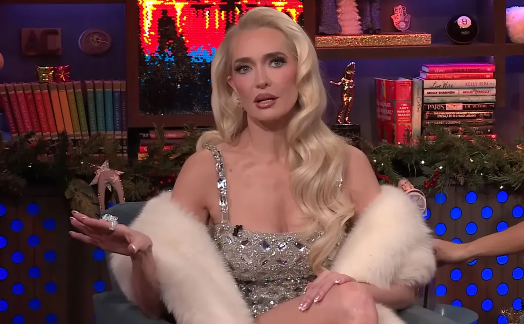 Erika Jayne gives an update on her divorce from Tom Girardi on