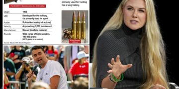 Erika Kirk insists husband Charlie’s murder was not a ‘gun problem’ as she stands behind Second Amendment