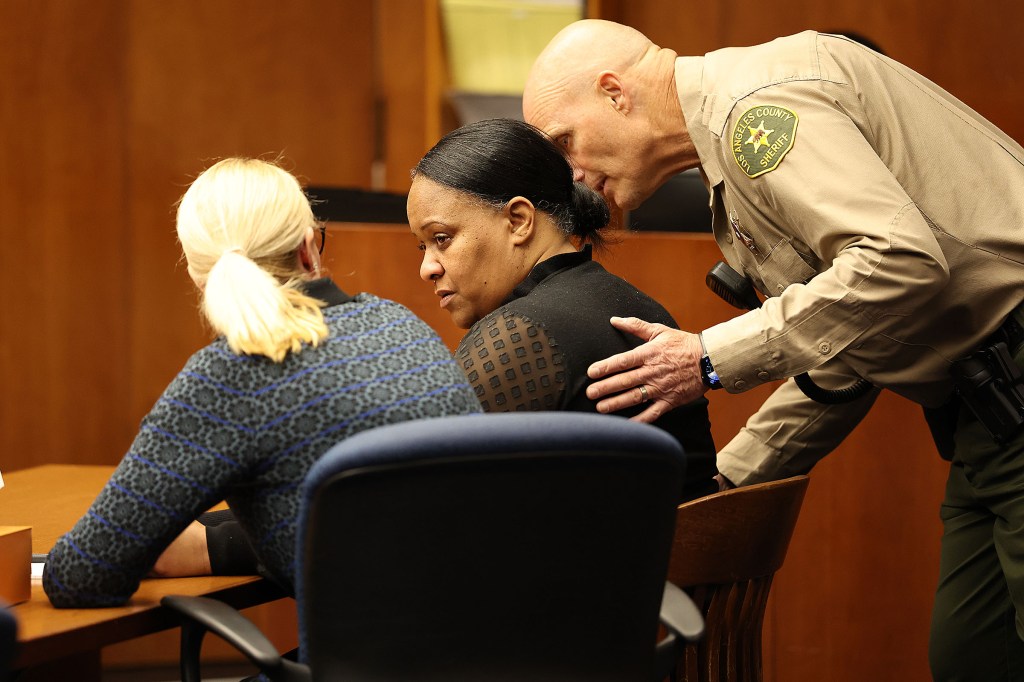 Cherie Townsend was convicted Thursday of first-degree murder for stabbing 66-year-old Susan Leeds 17 times in her Mercedes-Benz SUV at the Peninsula mall on May 3, 2018.