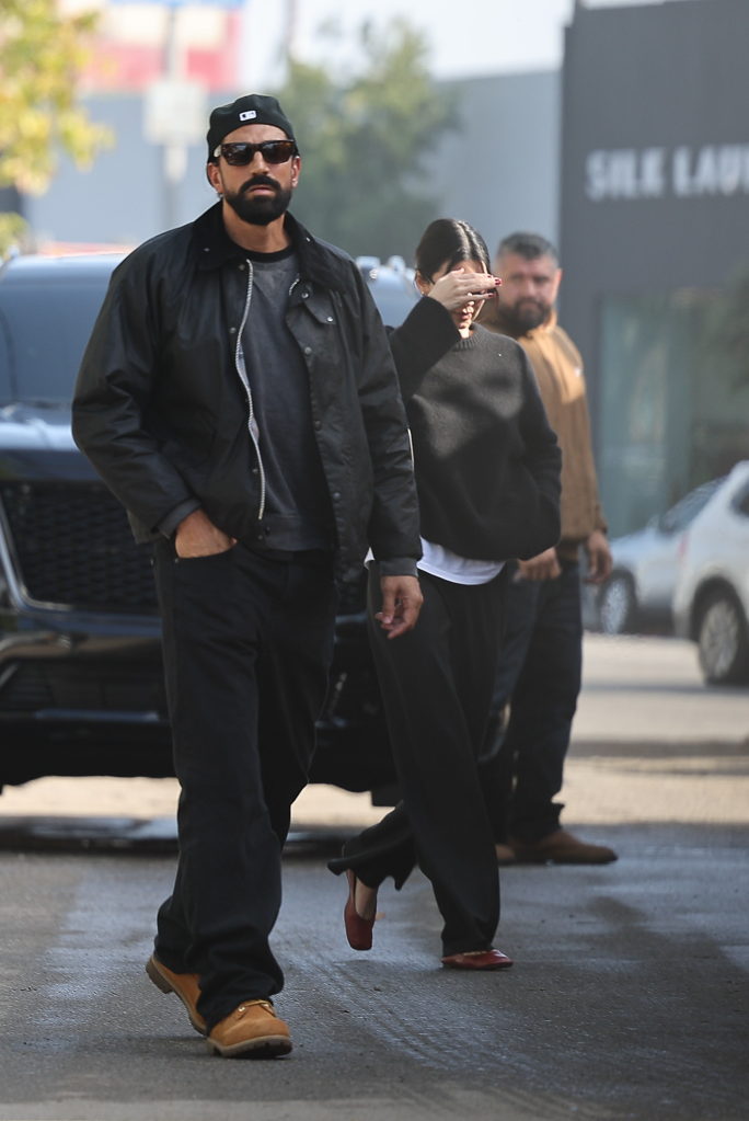 Kendall Jenner and Ben Gorham after antique shopping.