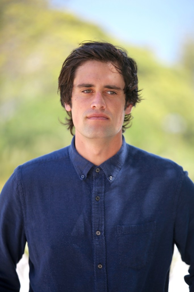 Nick Reiner poses for a portrait photoshoot.