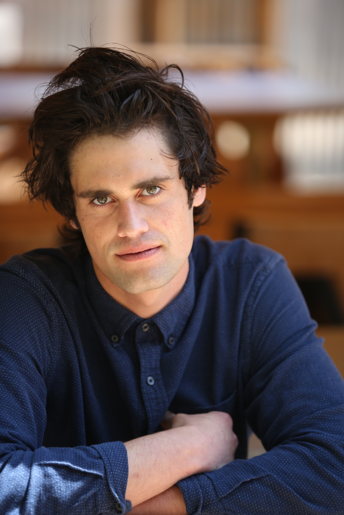 Portrait of actor Nick Reiner during the promotion of 