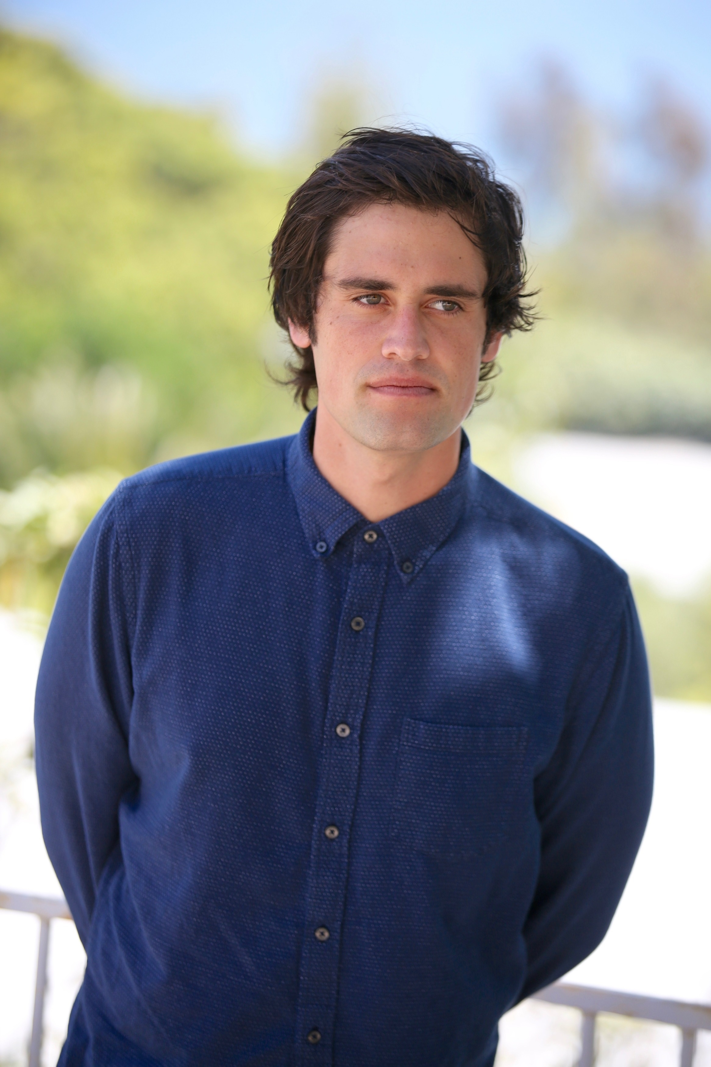 Nick Reiner during a portrait photoshoot for the promotion of