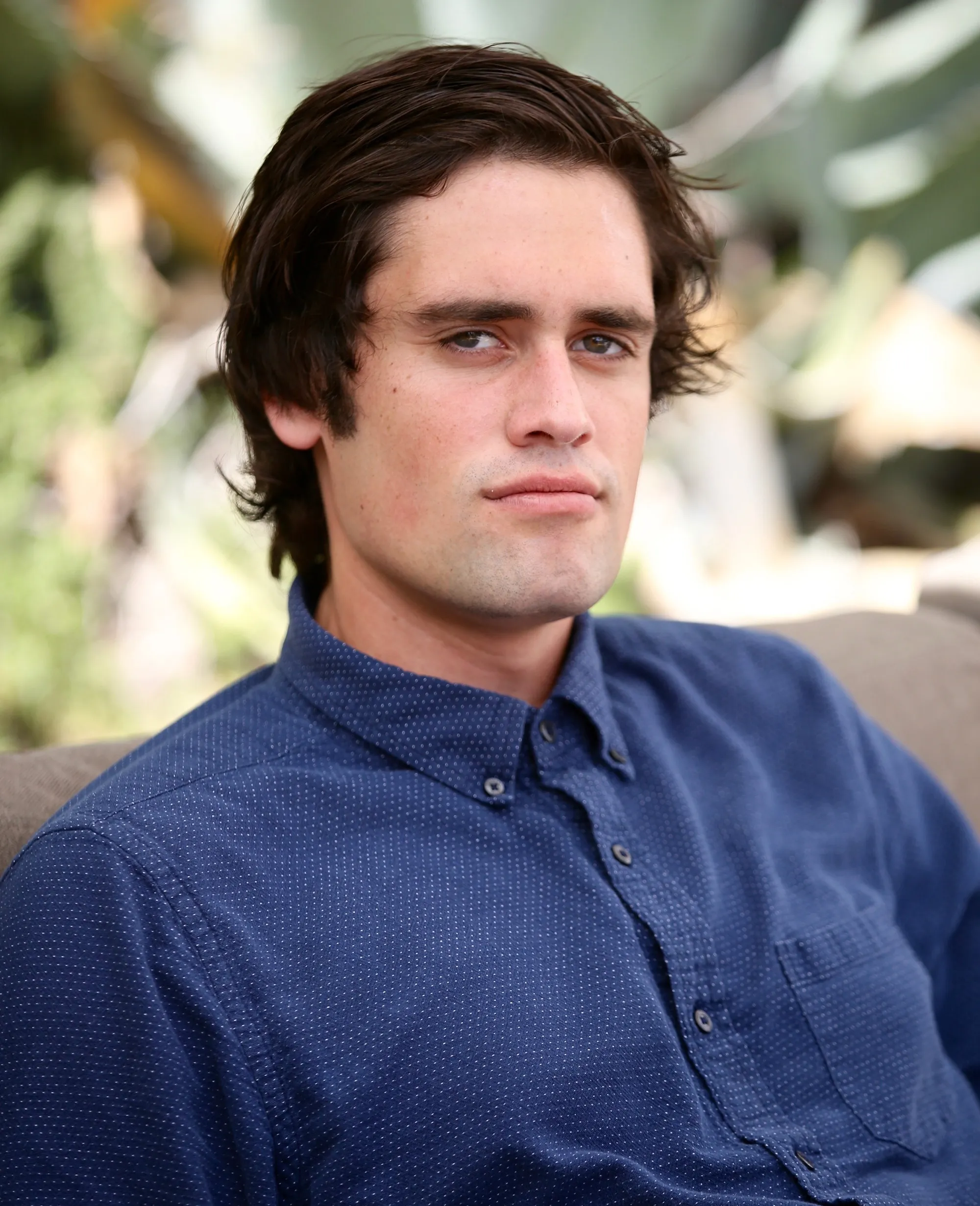 Portrait of actor Nick Reiner during a photoshoot for the movie 