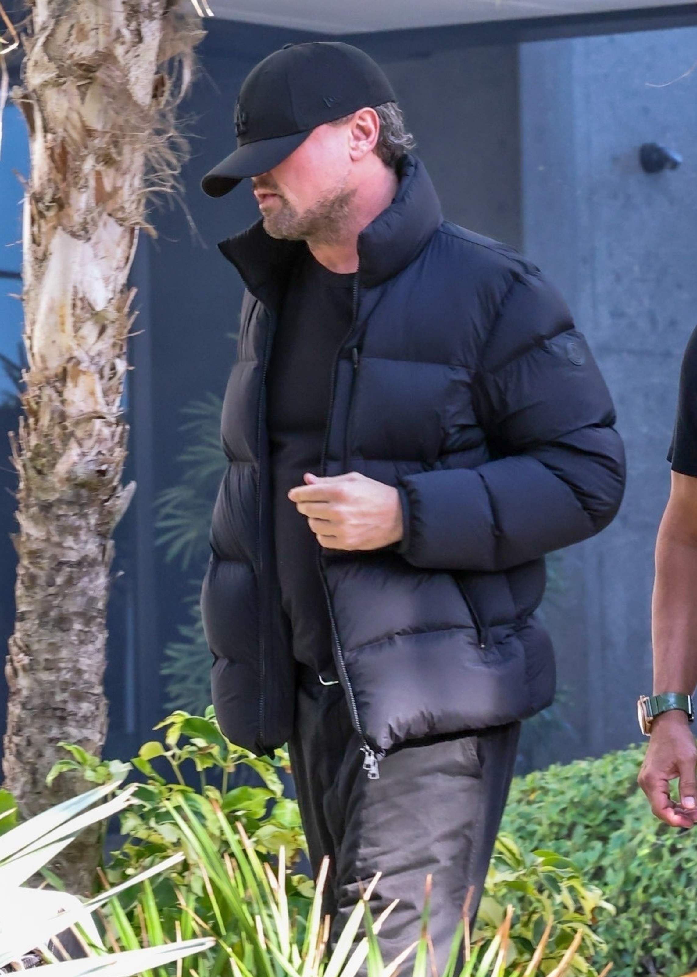 Leonardo DiCaprio leaving Faena Hotel in Miami Beach.