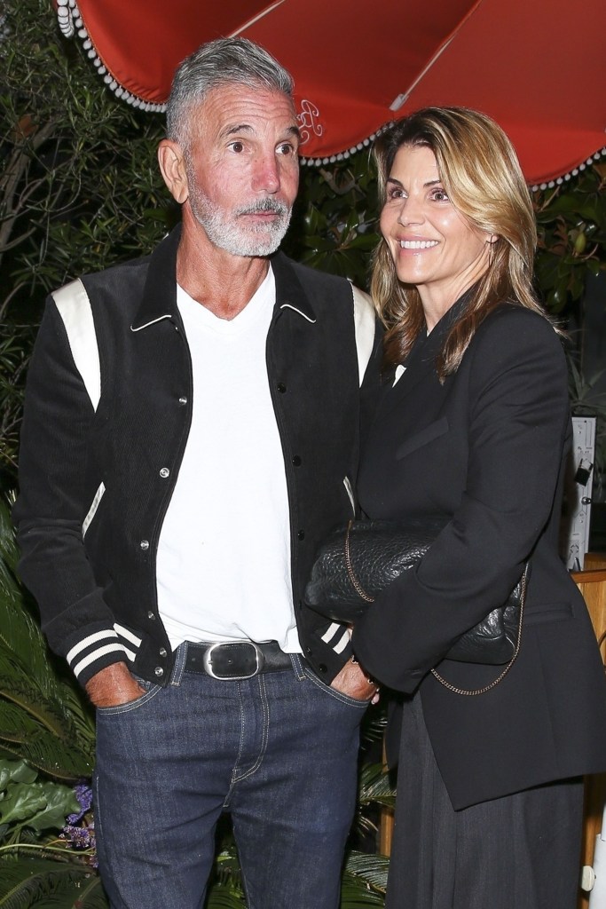 Lori Loughlin and Mossimo Giannulli leaving The Bird Streets Club.