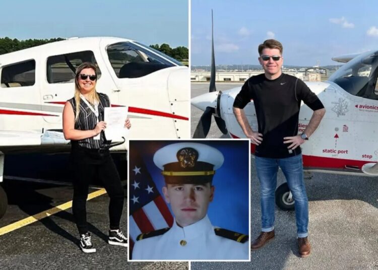 Female pilot, Navy officer flight student presumed dead after plane plummets into New Orleans lake