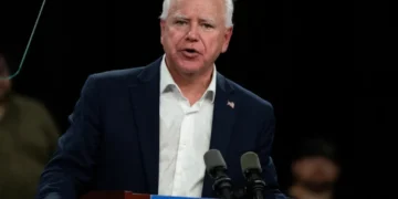 Tim Walz blasts Trump ‘incompetency’ after president’s Truth Social tirade