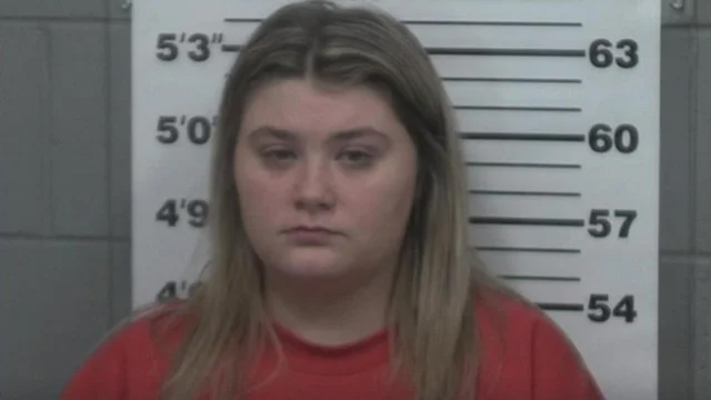 Mugshot of Trinity Madison Poague.