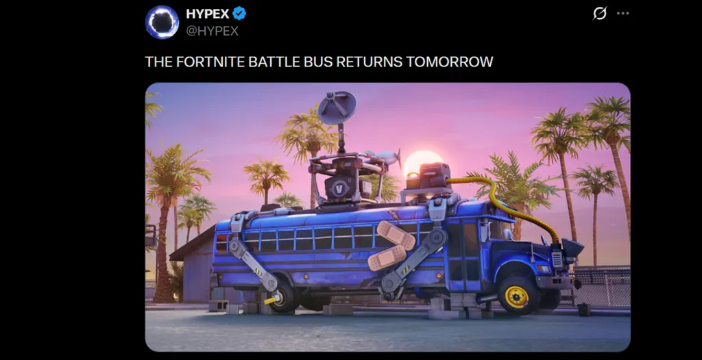 Fortnite Battle Bus Return Date Leak