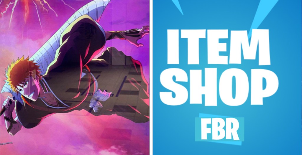 Fortnite Item Shop Bleach Skins