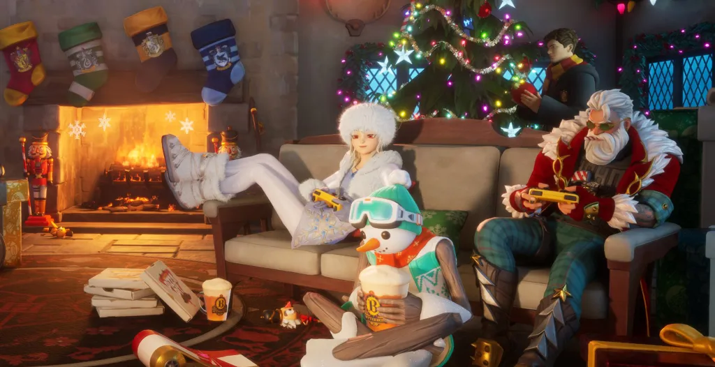 Fortnite Winterfest 2025 Cabin Artwork