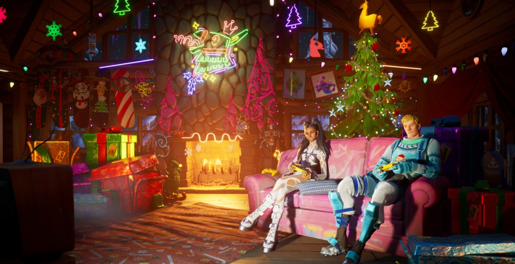 Fortnite Winterfest Cabin