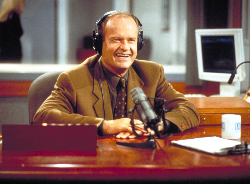 Grammer as Frasier Crane in a scene from the hit sitcom