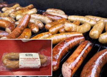 Nearly 2,000 pounds of sausage recalled after inch-long metal scrap found by consumer