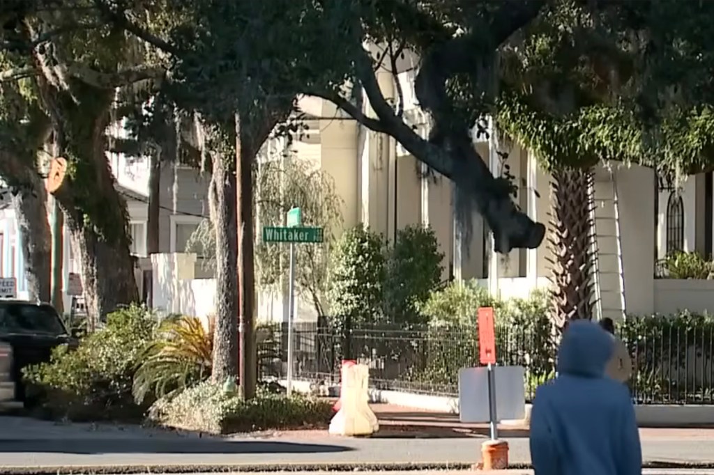 Wasielewski, 46, was walking laps around Forsyth Park in Savannah Wednesday night after attending a Christmas program at a nearby church.