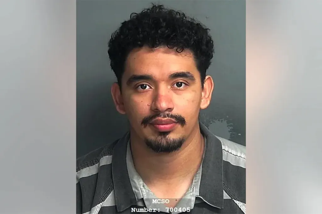 Mugshot of Giovanni Rosales Espinoza.