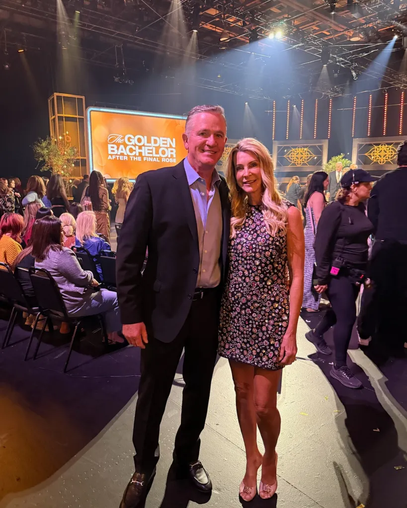 Joan Vassos and Chock Chapple pose together for a sweet pic.