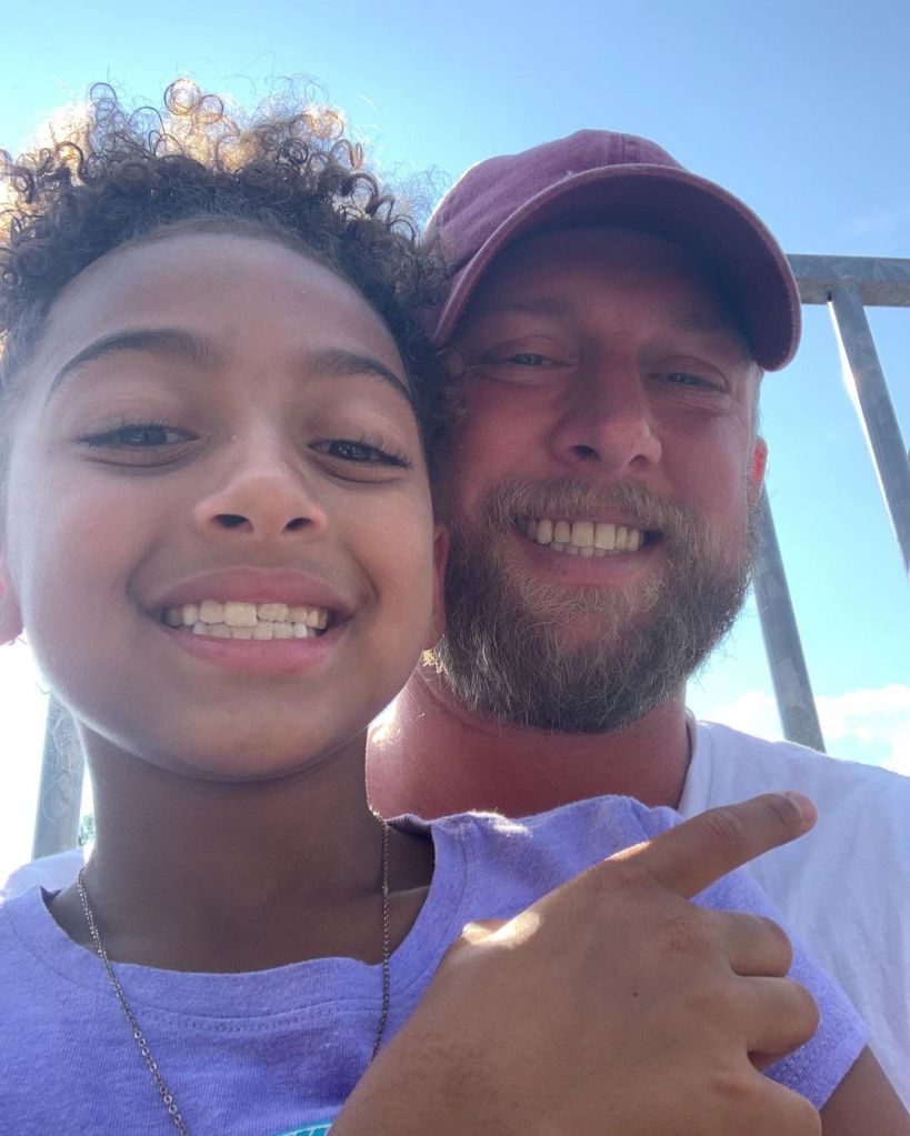 Kyle Chrisley with his daughter Chloe.