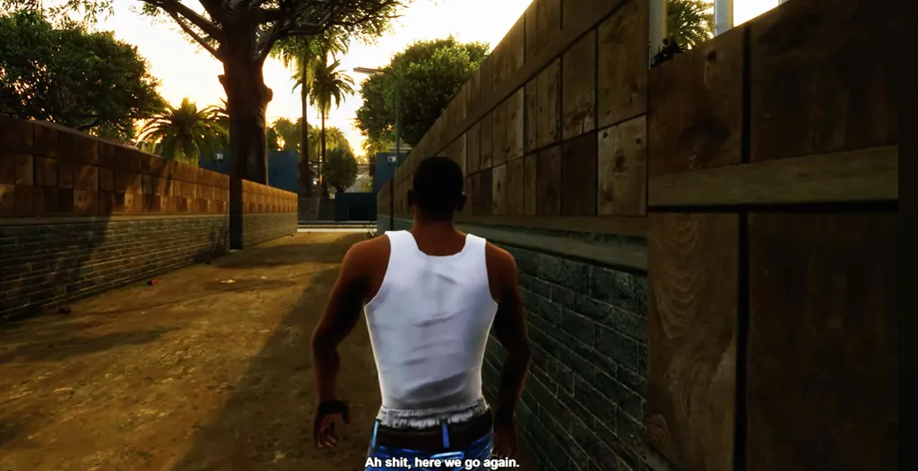 GTA Trilogy Remake CJ Here We Go Again