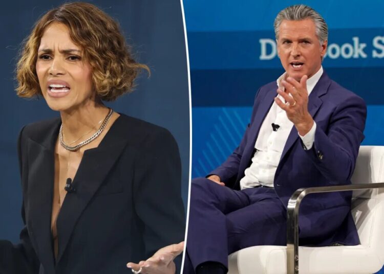 Halle Berry eviscerates Gavin Newsom for ‘devaluing’ women: ‘Should not be president’