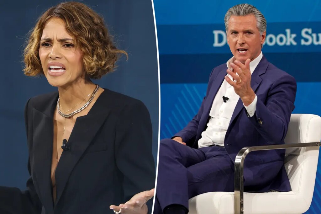 Halle Berry eviscerates Gavin Newsom for ‘devaluing’ women: ‘Should not be president’