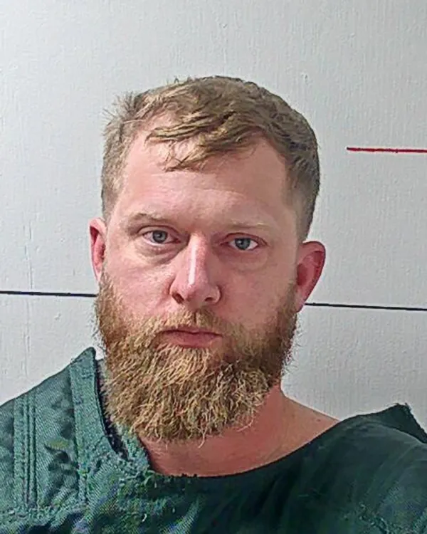 Kyle Chrisley's booking photo.