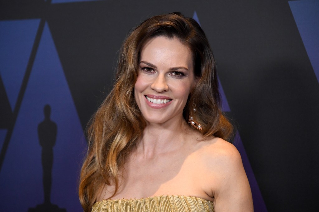 Hilary Swank attends the Academy of Motion Picture Arts and Sciences' 10th annual Governors Awards in Nov. 2018