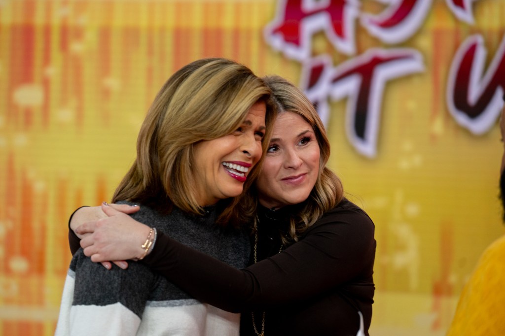 Hoda Kotb and Jenna Bush Hager on Nov. 21, 2024.