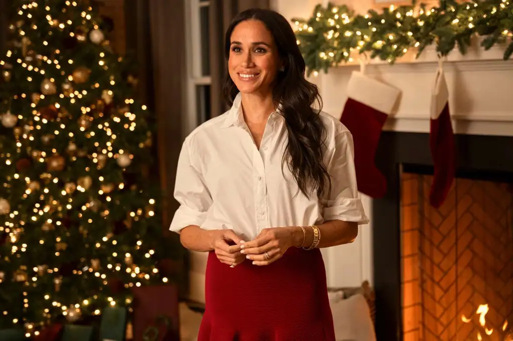 Meghan Markle in 'With Love, Meghan: Holiday Celebration'.