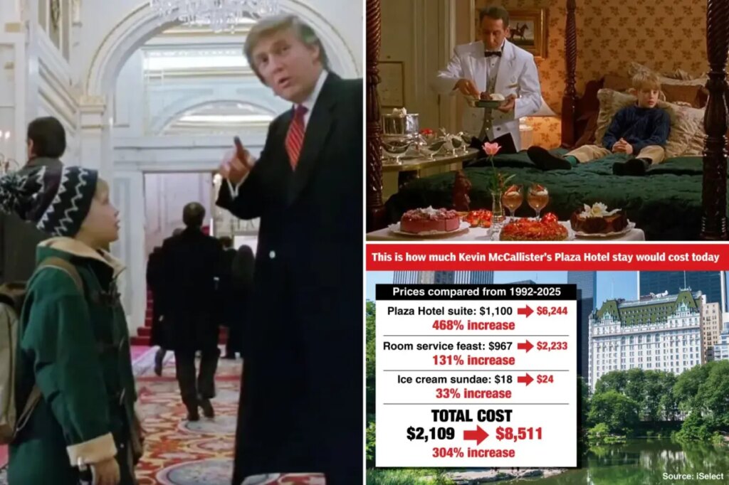 This is how much Kevin McCallister’s infamous 1992 Plaza Hotel stay would cost today